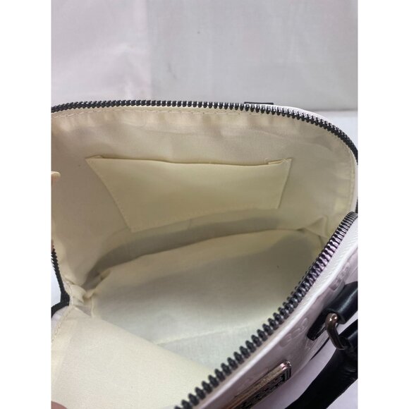 Hello Kitty Black & White Mini Crossbody Bag detachable strap & accessories NWOT - Picture 6 of 9